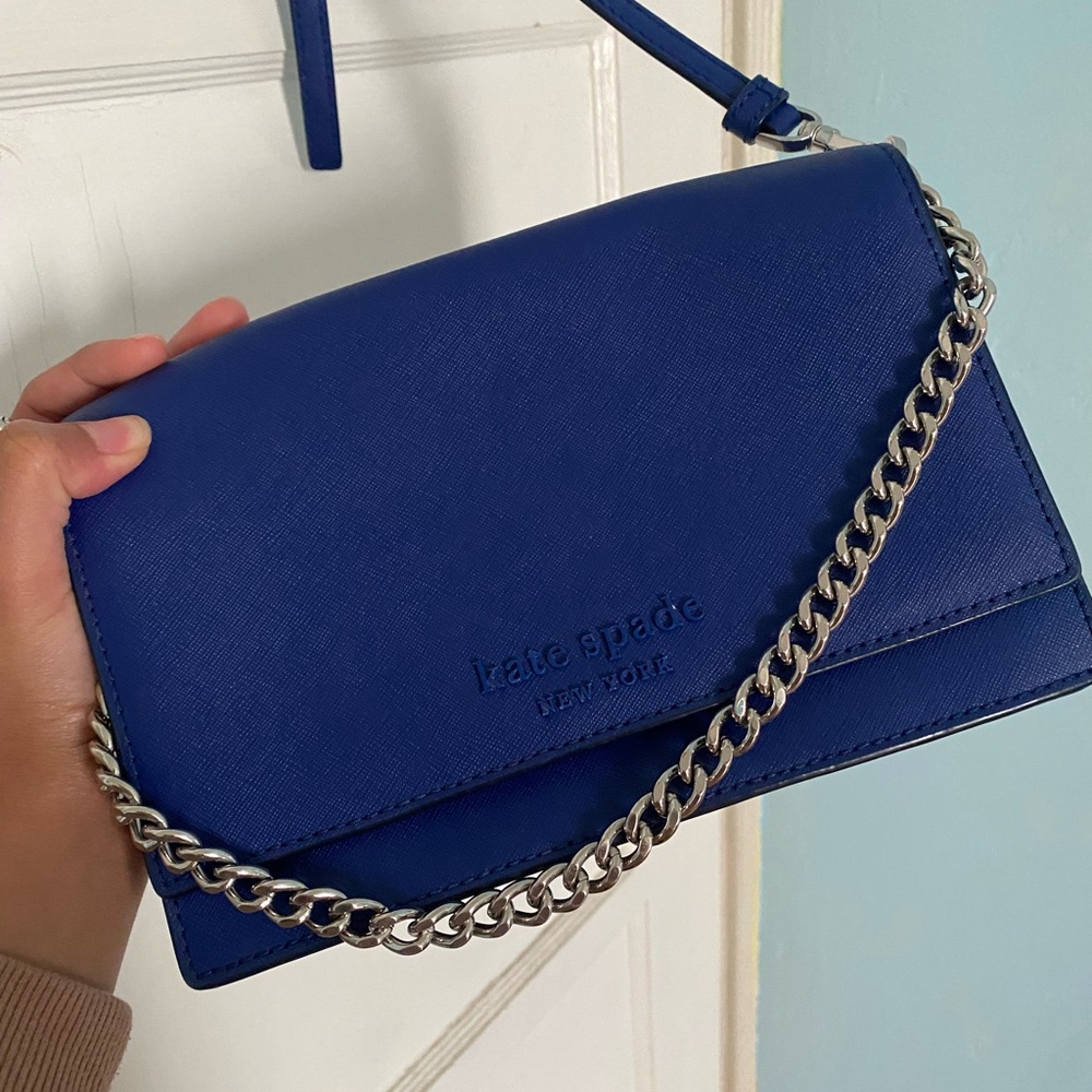 Blue Kate Spade Purse
